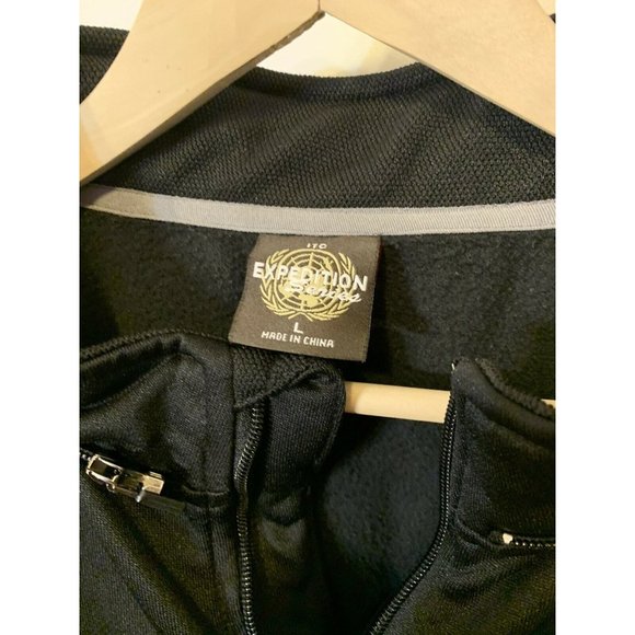 Paul Mitchell Jacket Black The School Arlington Windbreaker Athletic Wear ITC - Picture 2 of 7